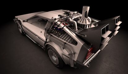 DeLorean DMC-12, el mítico coche-máquina del tiempo inmortalizado en la trilogía "Regreso al futuro"