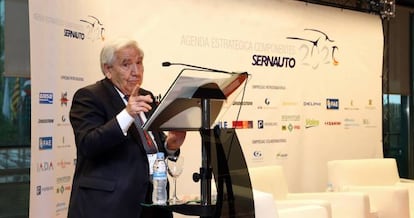 Jos&eacute; Mar&iacute;a Pujol, presidente de la Asociaci&oacute;n Espa&ntilde;ola de Fabricantes de Equipos y Componentes para la Automoci&oacute;n.