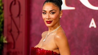 Nicole Scherzinger en la alfombra roja de la 78ª edición de los premios Tony, en el Radio City Music Hall.