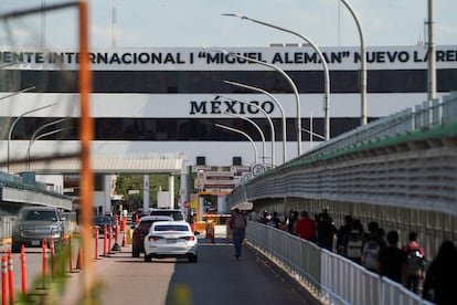 Puente fronterizo hacia México, en Laredo, Texas, el 11 de mayo.
