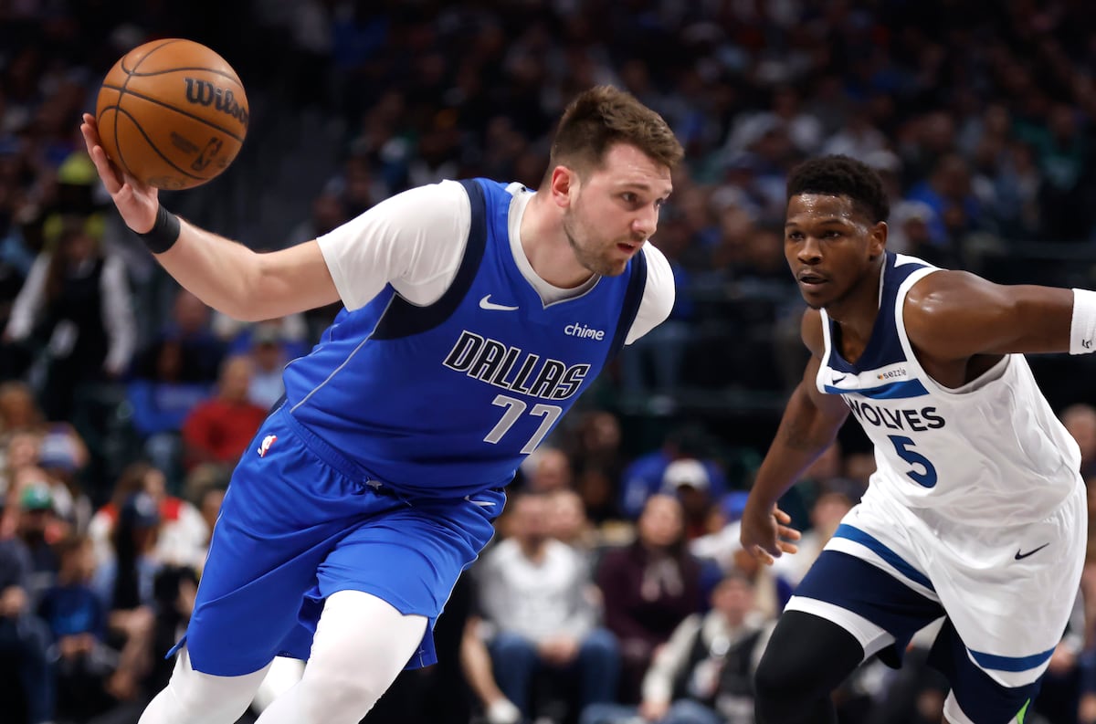 Luka Doncic will be out for at least a month and has no options for the NBA MVP