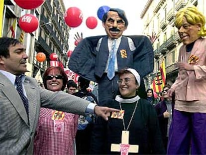 Imagen del transcurso de la manifestación.