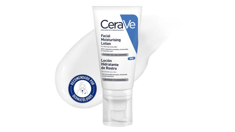 Crema facial para piel atópica CeraVe.
