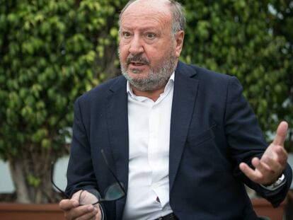 Mariano Goma, president de Societat Civil Catalana, aquest dimarts a Barcelona.