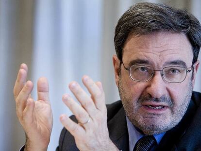 Narcís Serra, presidente de Caixa Catalunya.