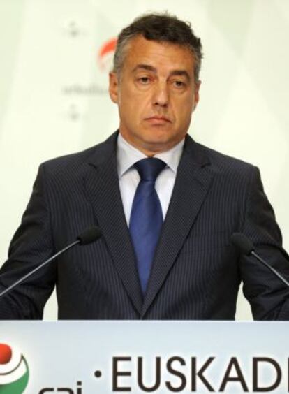 El candidato a lehendakari por el PNV, Iñigo Urkullu.