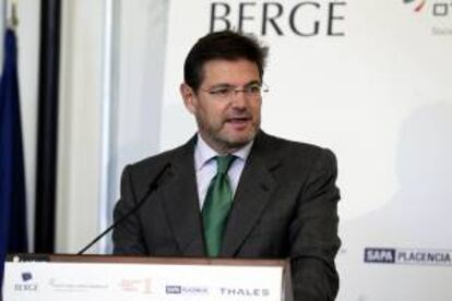 El secretario de Estado de Infraestructuras, Transportes y Vivienda del Ministerio de Fomento, Rafael Catalá. EFE/Archivo