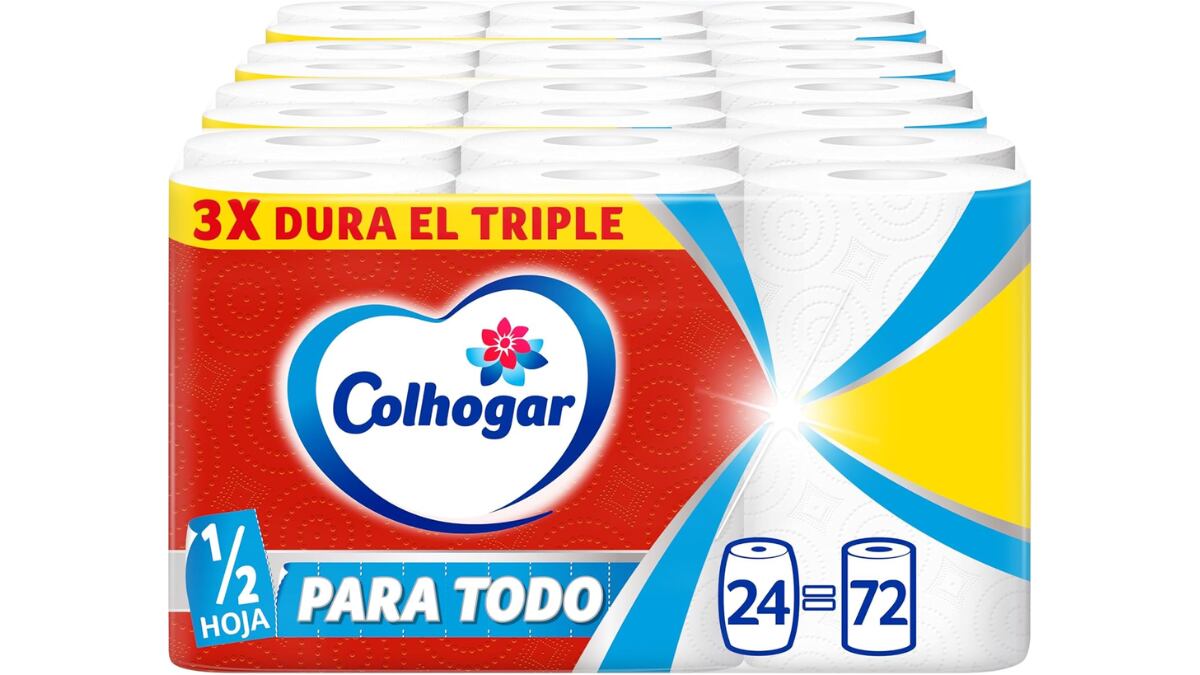 Rollos de papel de cocina.