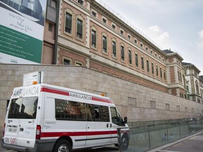 Instalaciones del hospital Cl&iacute;nic de Barcelona.