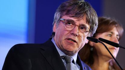 El expresidente de Generalitat Carles Puigdemont