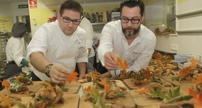 Dani García y Quique Dacosta, cinco estrellas Michelin en total.