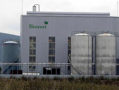 Vistade las instalaciones de la empresa Bionor en Berantevilla.