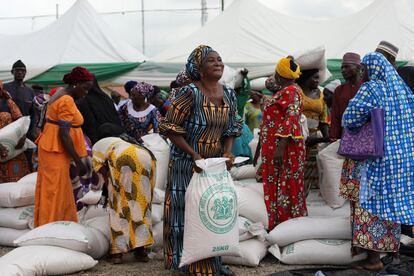 Abuja distribucion alimentos