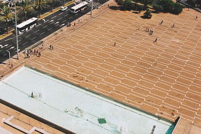 La plaza de Rabin, escenario reivindicativo del Tel Aviv moderno.