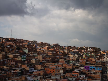 Vista de las viviendas de Ciudad Bolívar.