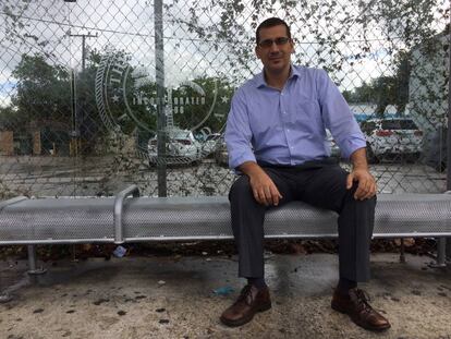 El opositor cubano Antonio Rodiles en Miami.