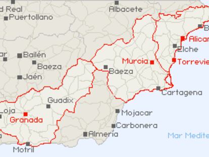 Detenciones en Granada, Murcia y Alicante