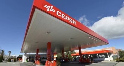 Gasolinera de Cepsa.