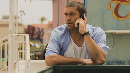 Álex García, in a scene from the second season of 'El Inmortal'