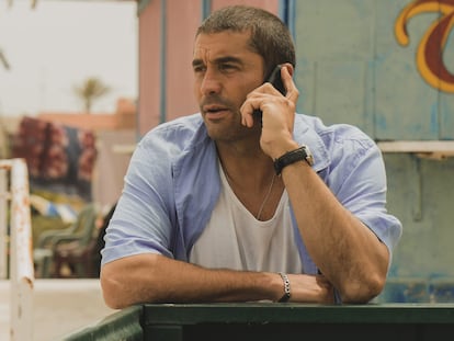 Álex García, in a scene from the second season of 'El Inmortal'