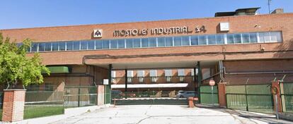 Entrada a las instalaciones de Moinsa