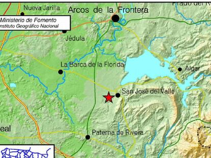 Un terremoto de magnitud 4,2 se siente en Cádiz y Sevilla