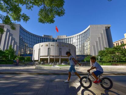 Edificio del Banco Popular de China en Pekín / Getty Images