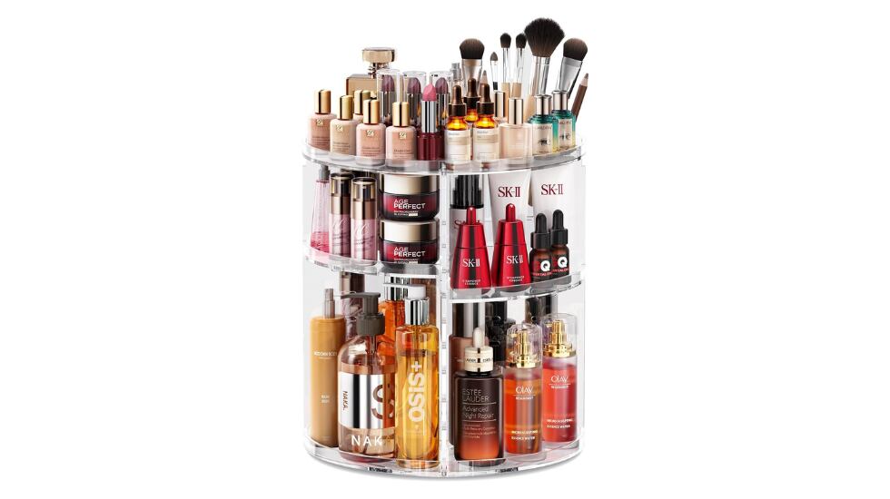 Organizador de maquillaje.