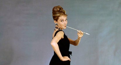 Audrey Hepburn en la pel&iacute;cula &#039;Desayuno con diamantes&#039;