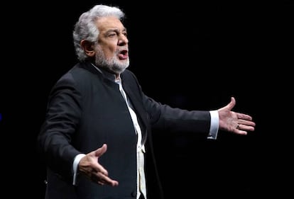 Plácido Domingo in Madrid in July 2016.