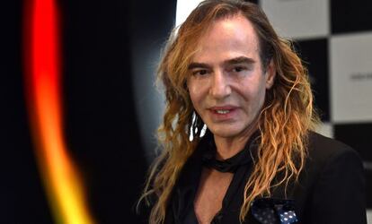 El diseñador John Galliano.