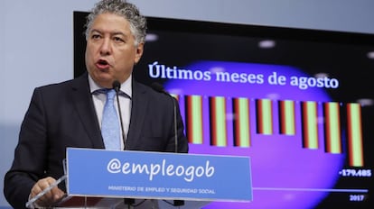 El secretario de Estado de Seguridad Social, Tomás Burgos.