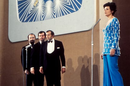 Salomé en 1969, año en que ganó Eurovision por ‘Vivo cantando’.