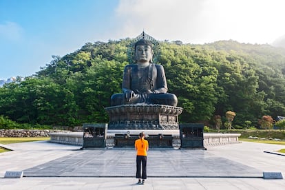 El templo Sinheungsa, en el parque nacional de Seoraksan.