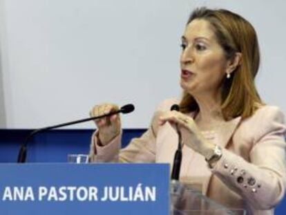 La ministra de Fomento, Ana Pastor. EFE/Archivo