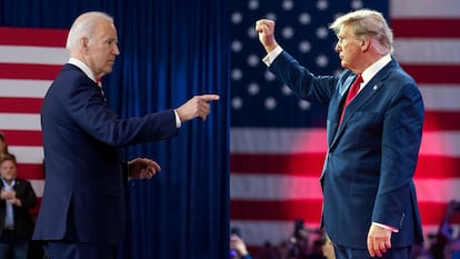Joe Biden y Donald Trump