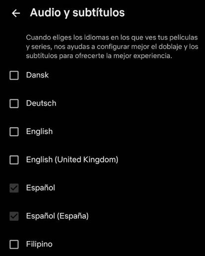 Gestión subtítulos en Netflix