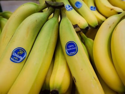 Bananas da Chiquita em um mercado de Washington