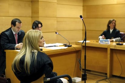 Aurea V&aacute;zquez R&iacute;jos appears before the High Court on December 18. 