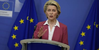 Presidenta de la Comisión Europea, Ursula von der Leyen.