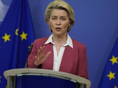 Presidenta de la Comisión Europea, Ursula von der Leyen.