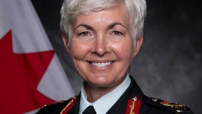 Jennie Carignan, nueva jefa del Estado Mayor de la Defensa de Canadá.