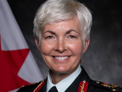 Jennie Carignan, nueva jefa del Estado Mayor de la Defensa de Canadá.