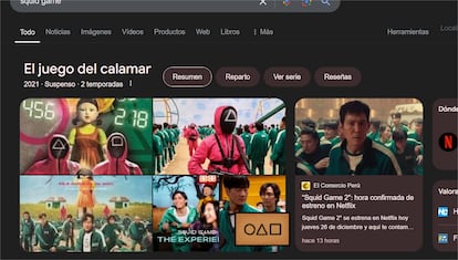 Juego del El juego de calamar de Netflix