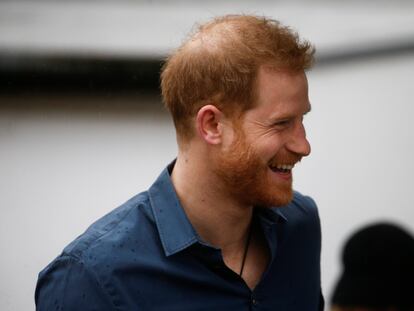 El príncipe Enrique, en un acto de los Juegos Invictus en Londres en febrero de 2020.