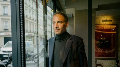 Raphaël Glucksmann, en una cafetería de París.