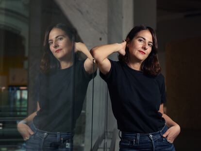 La cineasta Elena López Riera, en CentroCentro, en Madrid.