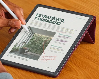 Uso del Kindle Scribe Colorsoft