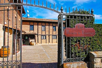 El hotel Palacio de Elorriaga, en Vitoria-Gesteiz (Álava). 