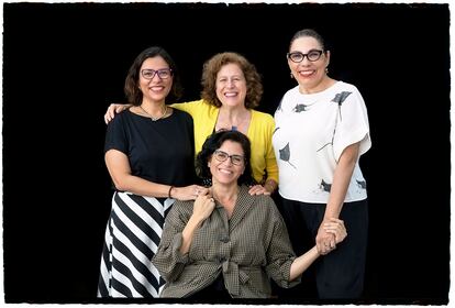 Claudia Neira, Berna González Harbour, Laura Niembro y Ainhoa Sánchez.